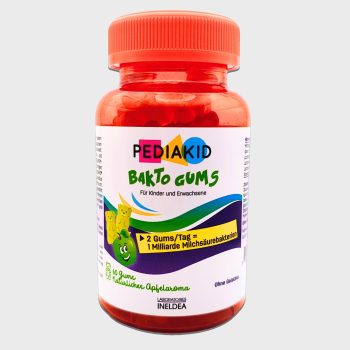 PEDIAKID BAKTO Gums – natürliche Unterstützung für Darmflora und Verdauung mit Milchsäurebakterien