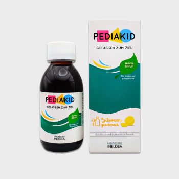 PEDIAKID Gelassen zum Ziel – Sirup zur Linderung von Reiseübelkeit bei Kindern, mit natürlichen Pflanzenextrakten